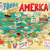 Favorite Foods Across America 500 Piece Jigsaw Puzzle