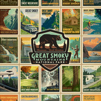 Great Smokey Mountains National Park 500 Piece Jigsaw Puzzle