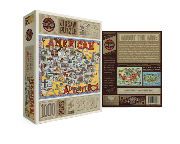 American Adventures 500 Piece Jigsaw Puzzle