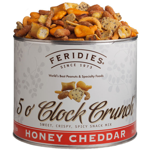 Feridies Five O'Clock Crunch Snack Mix - 28 oz tin