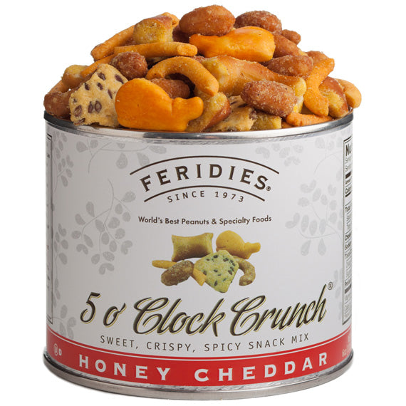 Feridies Five O'Clock Crunch Snack Mix - 6 oz tin