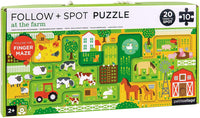 Follow + Spot Puzzle - Around Town