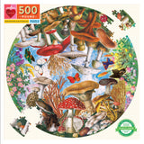 Mushrooms & Butterflies 500 Piece Jigsaw Puzzle