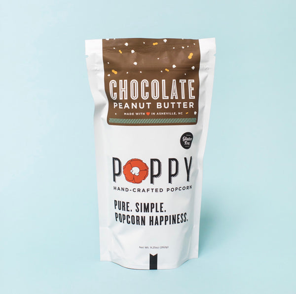 Poppy Hand-Crafted Popcorn Chocolate Peanut Butter