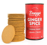 Dewey's Ginger Spice Moravian Cookies - small tube 3 oz