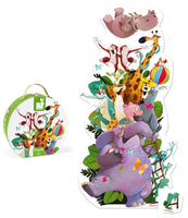 Hat Boxed Giant Puzzle - Animal Pyramid