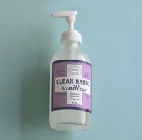 Clean Hands Sanitizer Gel - Lavender, Lemon & Bergamot - 8 oz.
