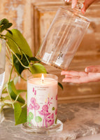 LOLLIA This Moment Collectible Limited Edition Glass Candle with Cloche
