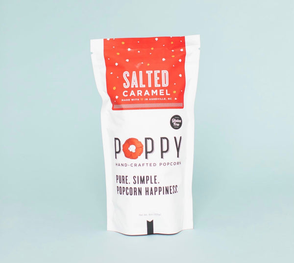 Poppy Hand-Crafted Popcorn Salted Caramel Popcorn - 9 oz