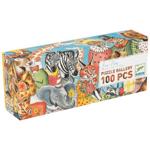 King's Party Gallery Puzzle - 100 Pieces