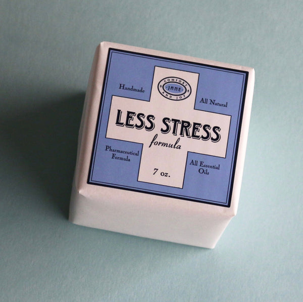 Less Stress Effervescent Bath Cube