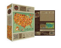 Weird & Wacky USA 500 Piece Jigsaw Puzzle